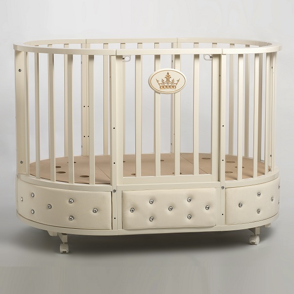 Овальная-круглая кроватка Baby Luce Лидер 7 в 1 | Гипермаркет - Детские ...