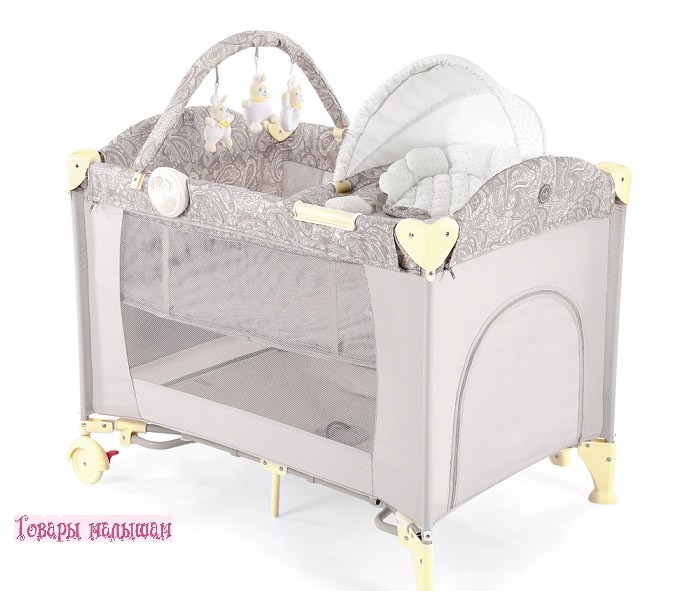 Кровать манеж happy baby lagoon v2 | Гипермаркет - Детские товары